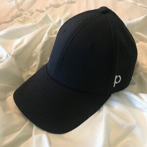 Black Ponyback Ball Cap (Sporty Fit)